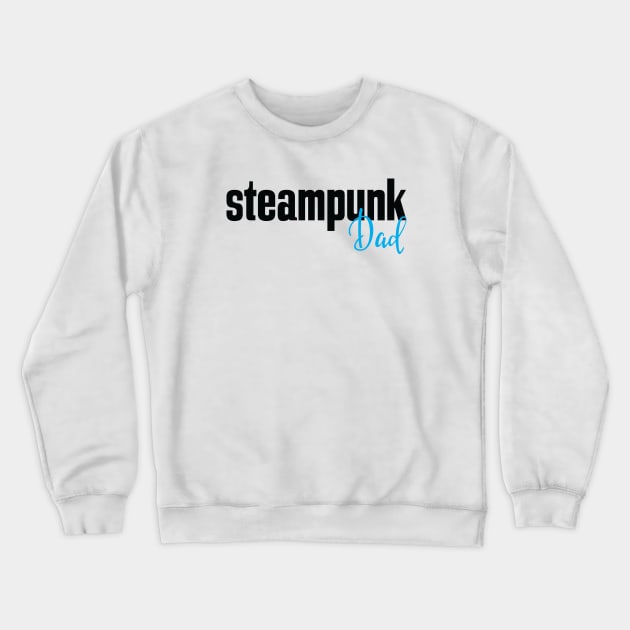 Steampunk Dad Crewneck Sweatshirt by ProjectX23 Orange